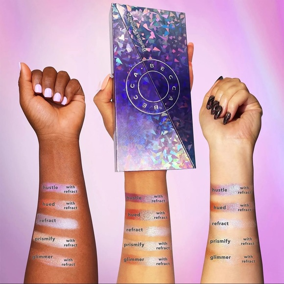 BECCA COSMETICS x Barbie Ferreira Prismatica Face Palette BNIB - Picture 3 of 7